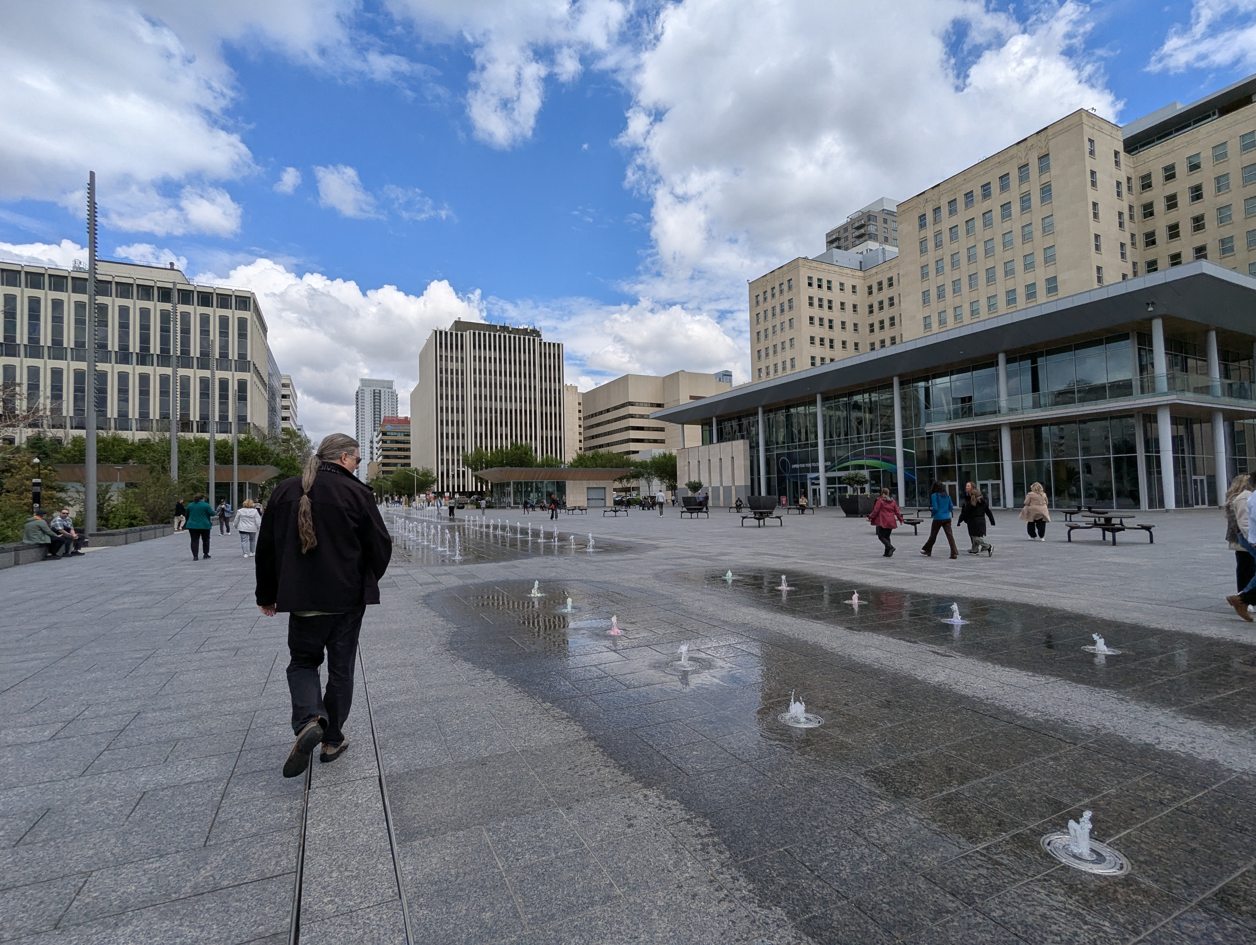 Birthday Trip to Canada, Edmonton, Michael Sanders